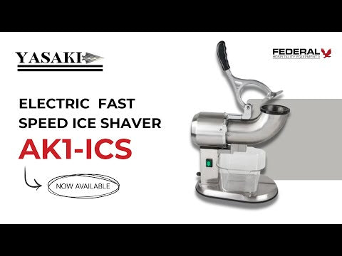 Yasaki Durable Waterproof Fast Speed Ice Shaver AK1-ICS