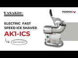 Yasaki Durable Waterproof Fast Speed Ice Shaver AK1-ICS
