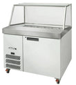 HSP18UBA-000-N Banksia - One Door White Colorbond Prep Counter Refrigerator With Angled Blown Air Well - Without Canopy