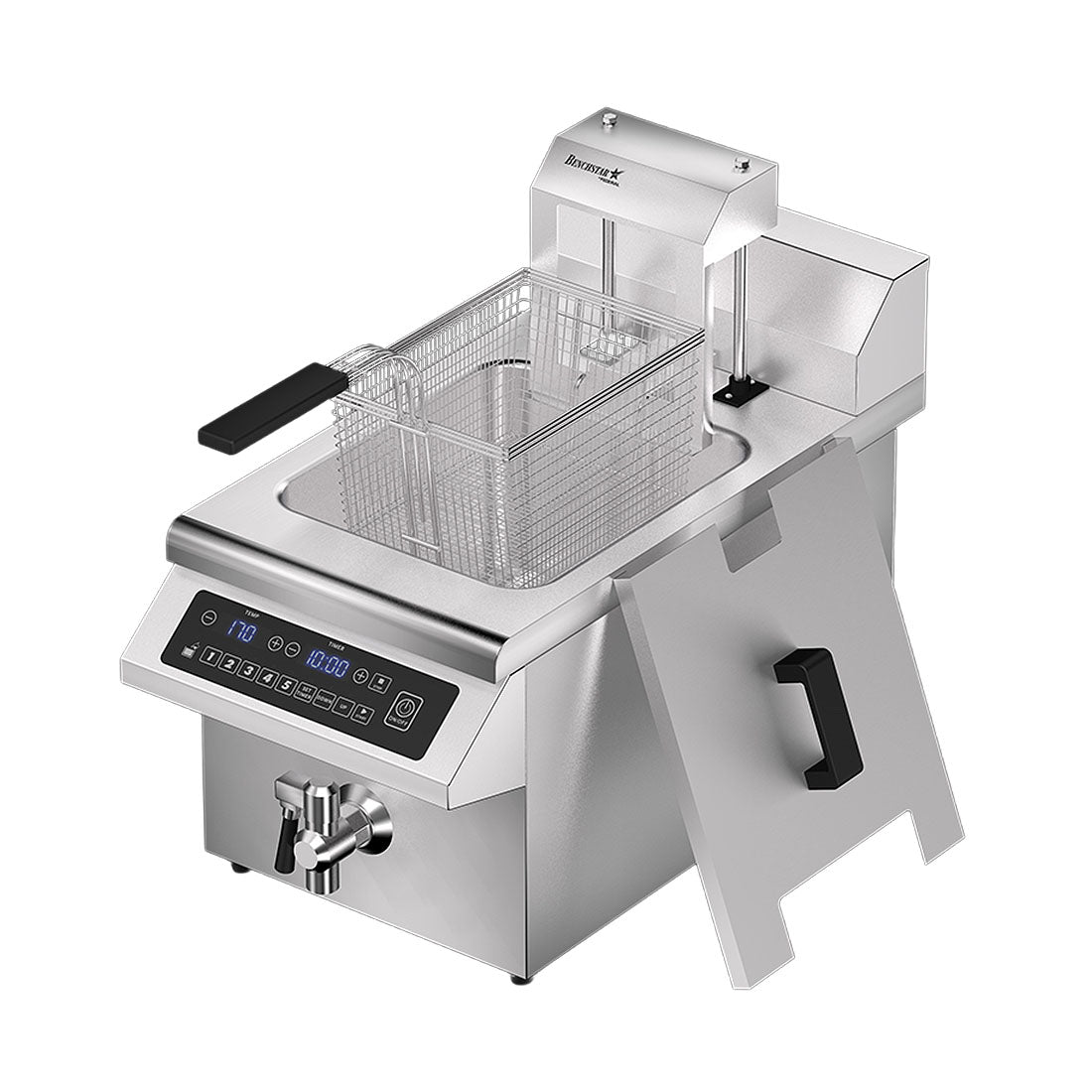 Benchstar Single Tank Auto Lifting Induction Fryer - IF3500S-AL