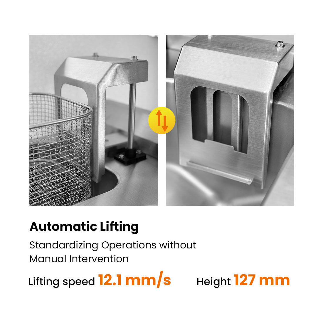 Benchstar Single Tank Auto Lifting Induction Fryer - IF3500S-AL