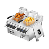 Benchstar Double Tanks Auto Lifting Induction Fryer - IF7000D-AL