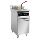 Electmax 700 Series Induction Single Fryer with Splashback - IFS7-30L