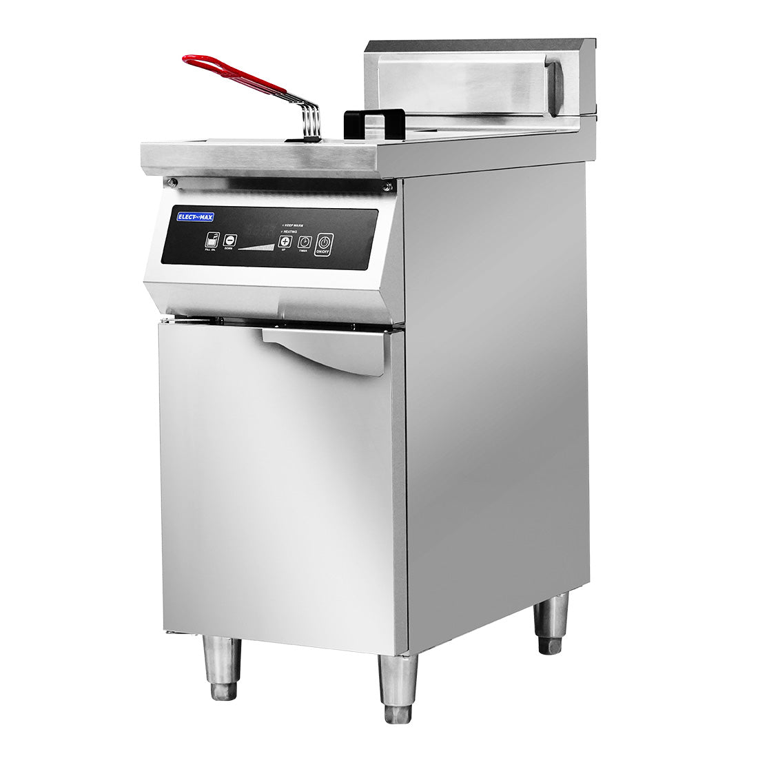 Electmax 700 Series Induction Single Fryer with Splashback - IFS7-30L