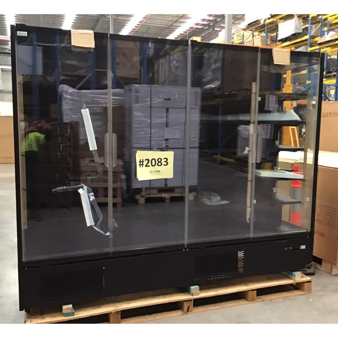 2NDs: Thermaster Supermarket Panorama 4 Door Chiller Display - DC-250B-NSW2083