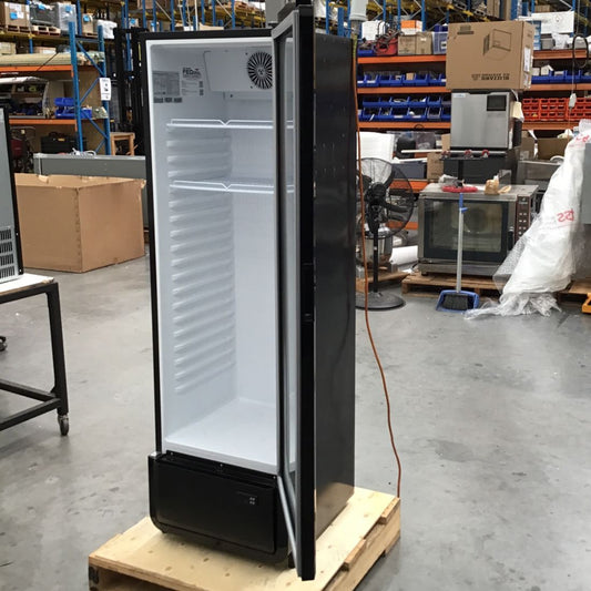 2NDs: Thermaster Upright Glass Door Beverage Fridge - SDC-258B-NSW2099