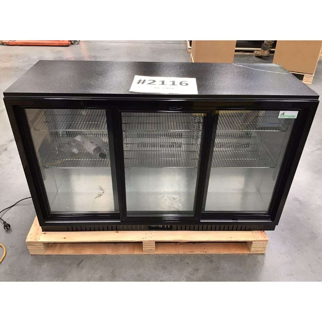 2NDs: Thermaster Under Bench Three Sliding Door Bar Cooler - LG-330SC-NSW2116