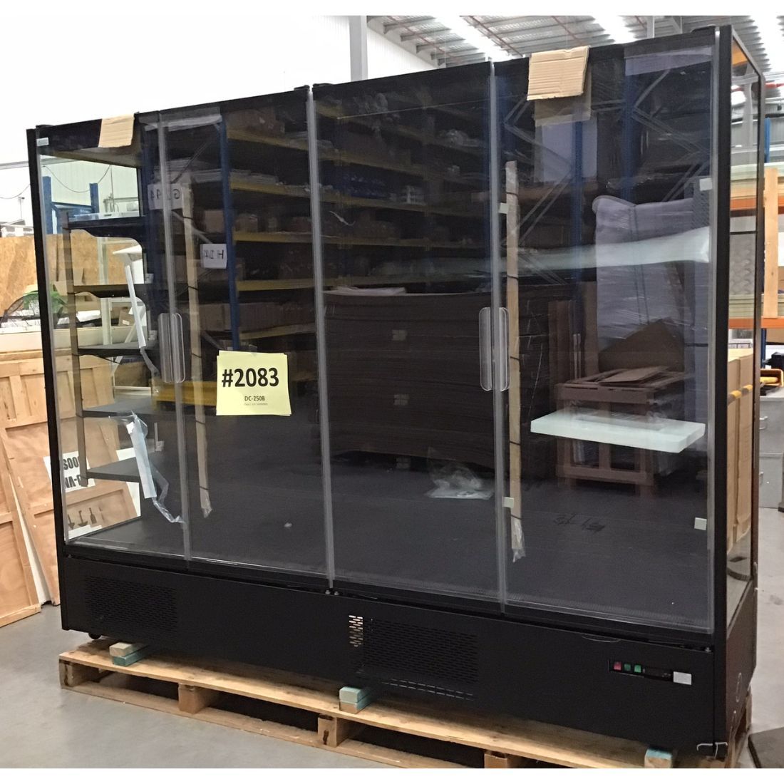 2NDs: Thermaster Supermarket Panorama 4 Door Chiller Display - DC-250B-NSW2083