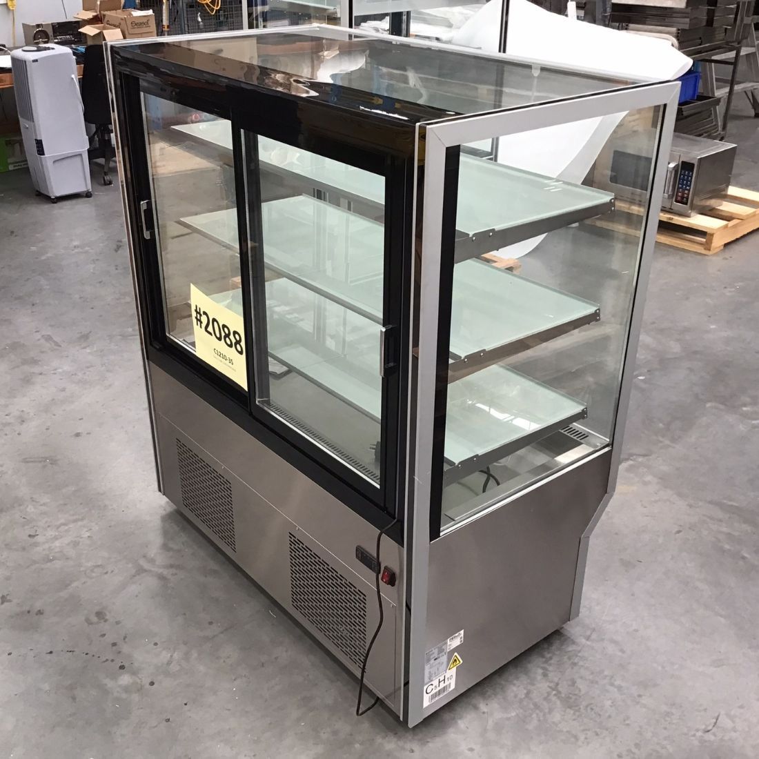 Ex Showroom: Bonvue Complex Chilled Square Display C1210-3S-NSW2088