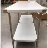 2NDs: Modular System Stainless Steel Workbench - WB7-2100/A-NSW2134