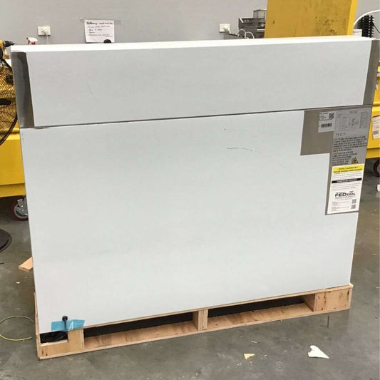 2NDs: FED-X Three Door Salad Prep Fridge with Marble Top - XGNS1300E-NSW2084