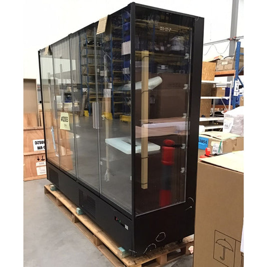 2NDs: Thermaster Supermarket Panorama 4 Door Chiller Display - DC-250B-NSW2083