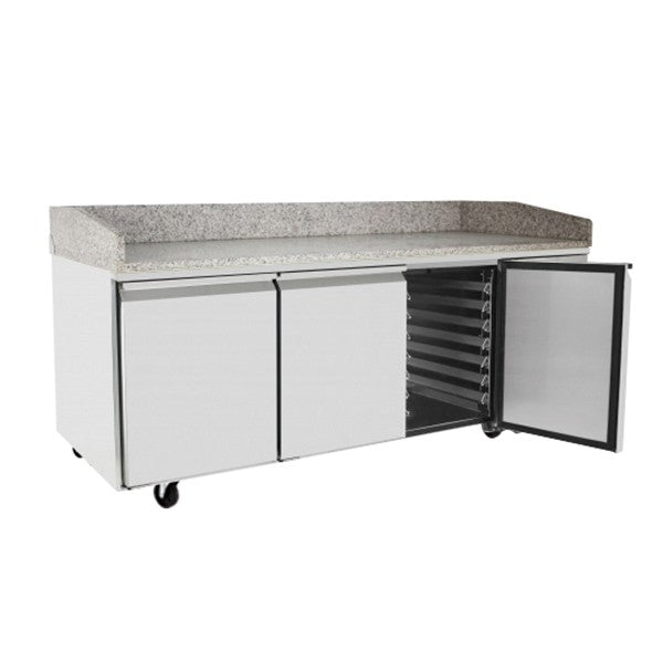 3 Door Pizza Table Fridge 2010mm EPF3485