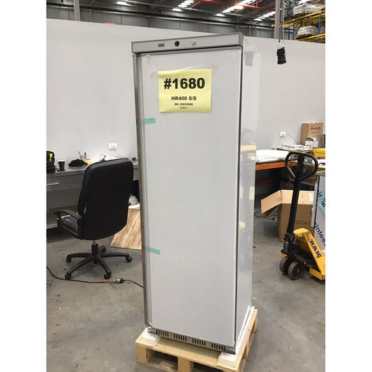 2NDs: Thermaster Single Door Fridge HR400 S/S-NSW1680