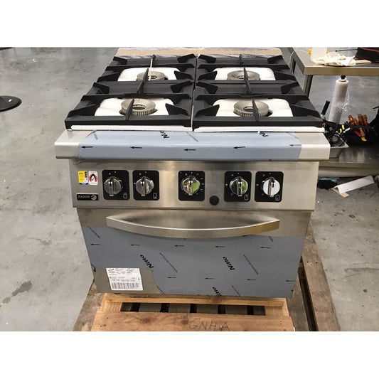 Ex-Showroom: Fagor Kore 900 Series Gas 4 Burner with Gas Oven C-G941H-NSW1723