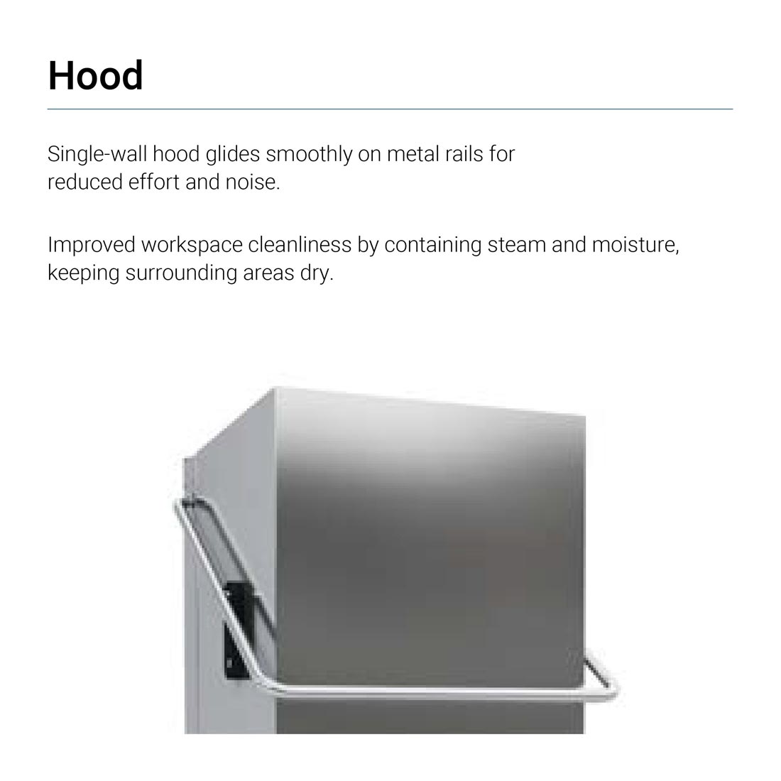 Fagor iNova Concept Pass-Through Dishwasher - WHC-502TBD