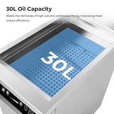 Electmax 700 Series Induction Single Fryer with Splashback - IFS7-30L