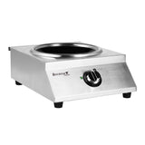 Benchstar Ceramic Induction Wok w/ Stainless Steel Body IW500