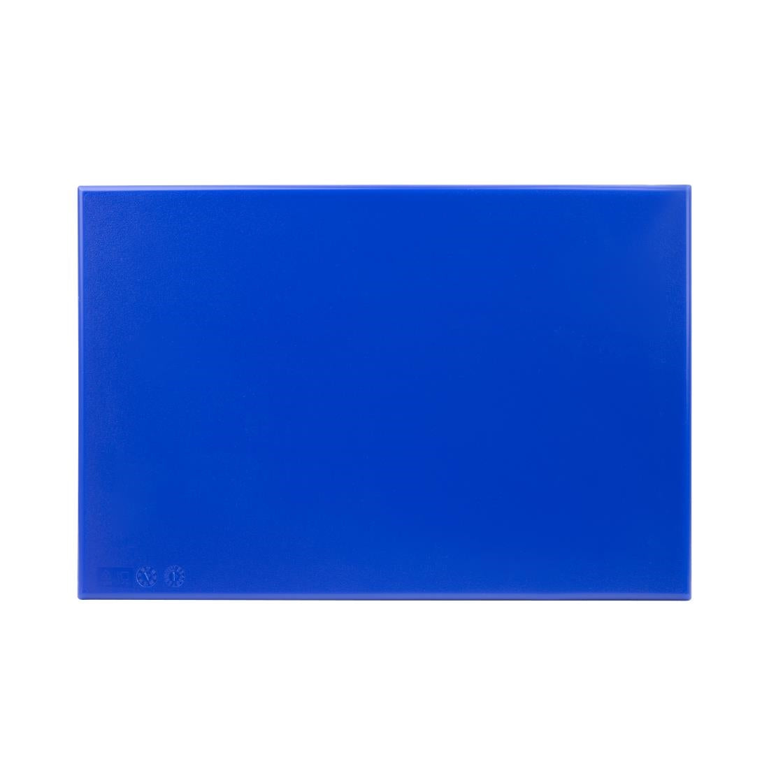 EDLP - Hygiplas High Density Chopping Board Blue - 450x300x12mm 17.75x12x0.5"