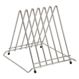 Hygiplas Chopping Board Rack Triangle St/St ? 6x 30mm slots