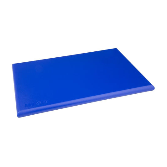 Hygiplas Thick High Density Chopping Board - 450x300x20mm Blue