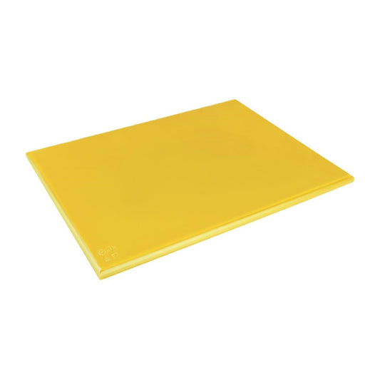 EDLP - Hygiplas High Density Chopping Board Yellow - 24x18x1"