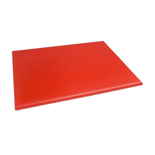 EDLP - Hygiplas High Density Chopping Board Red - 24x18x1"