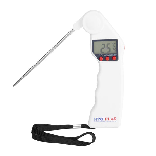 EDLP - Hygiplas EasyTemp Probe Thermometer White - Bakery & Dairy