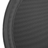 EDLP - Olympia Kristallon Round Tray Anti-Slip Fibreglass Black - 406mm 16"