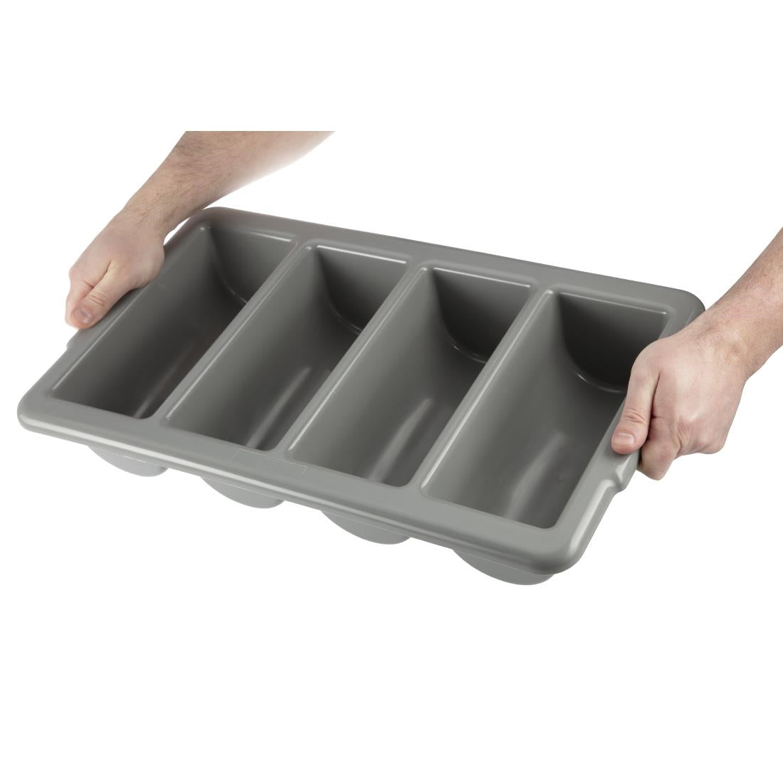 Olympia Kristallon Cutlery Tray 4 Compartment - GN 1/1