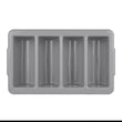 Olympia Kristallon Cutlery Tray 4 Compartment - GN 1/1