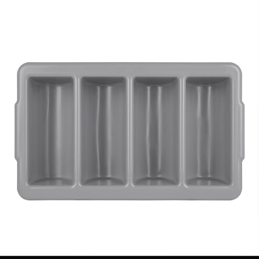 Olympia Kristallon Cutlery Tray 4 Compartment - GN 1/1