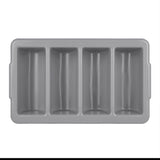 Olympia Kristallon Cutlery Tray 4 Compartment - GN 1/1