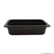 Food tek Black Poly 1/3 x 100 mm Gastronorm Pan - JW-P134B (1 Pack)