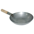 Vogue Wok Flat Base - 350x99mm 13 3/4x3 1/2"