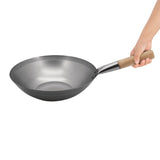 Vogue Wok Flat Base - 330mm 13"