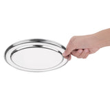 Olympia Oval Serving Tray St/St - 220mm 9"