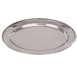 Olympia Oval Serving Tray St/St - 300mm 11 1/2"