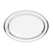 Olympia Oval Serving Tray St/St - 350x240mm 14x9 1/2"