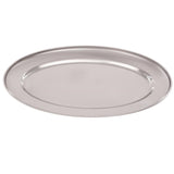 Olympia Oval Serving Tray St/St - 350x240mm 14x9 1/2"