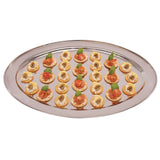 Oval Serving Tray St/St - 660mm 26"