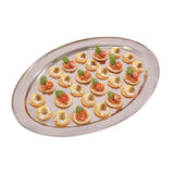 Oval Serving Tray St/St - 660mm 26"