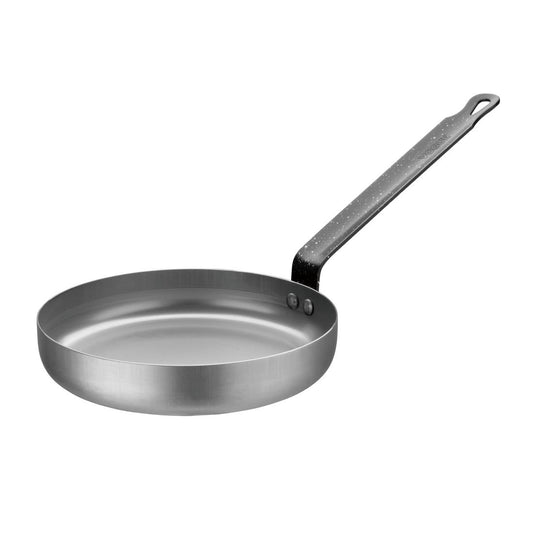 Vogue Carbon Steel Omelette Pan - 200mm 8"