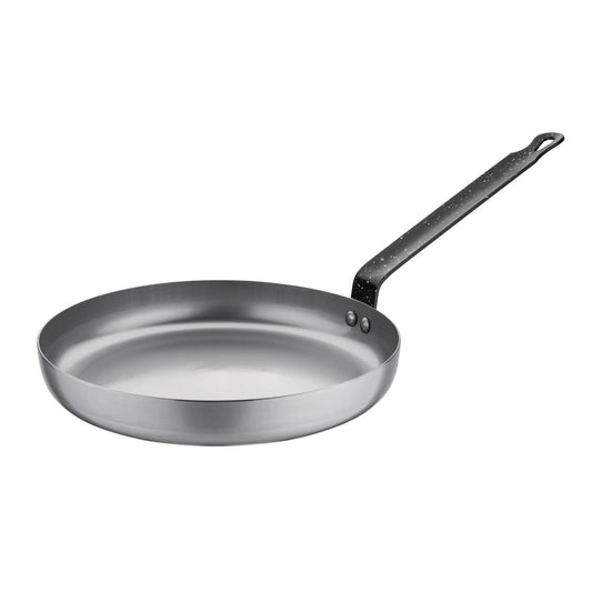 Vogue Carbon Steel Omelette Pan - 254mm 10"