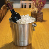 Olympia Wine Bucket Brushed St/St - 8pint