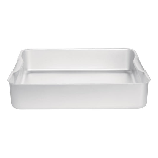 Vogue Deep Roasting Pan Aluminium - 470x355x100mm 18 1/2x14x4"