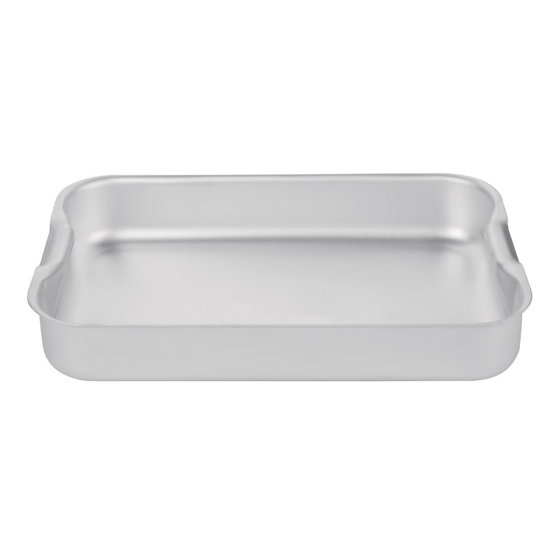 Vogue Roasting Dish with Integrated Handles Alu - 320x215x50mm 12 1/2x8 1/2x2"