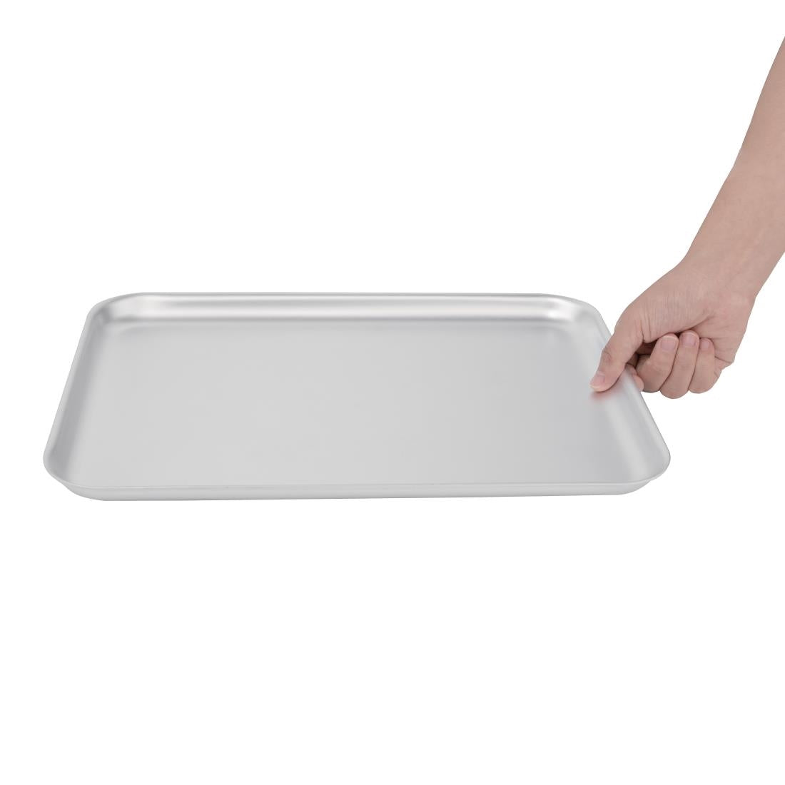 Vogue Baking Sheet Alu - 370x265x20mm 14 1/2x10 1/2x0 3/4"