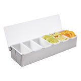 Olympia Condiment Box St/St 6x1 Pint