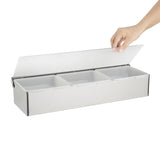 Olympia Condiment Box St/St 3x2pint